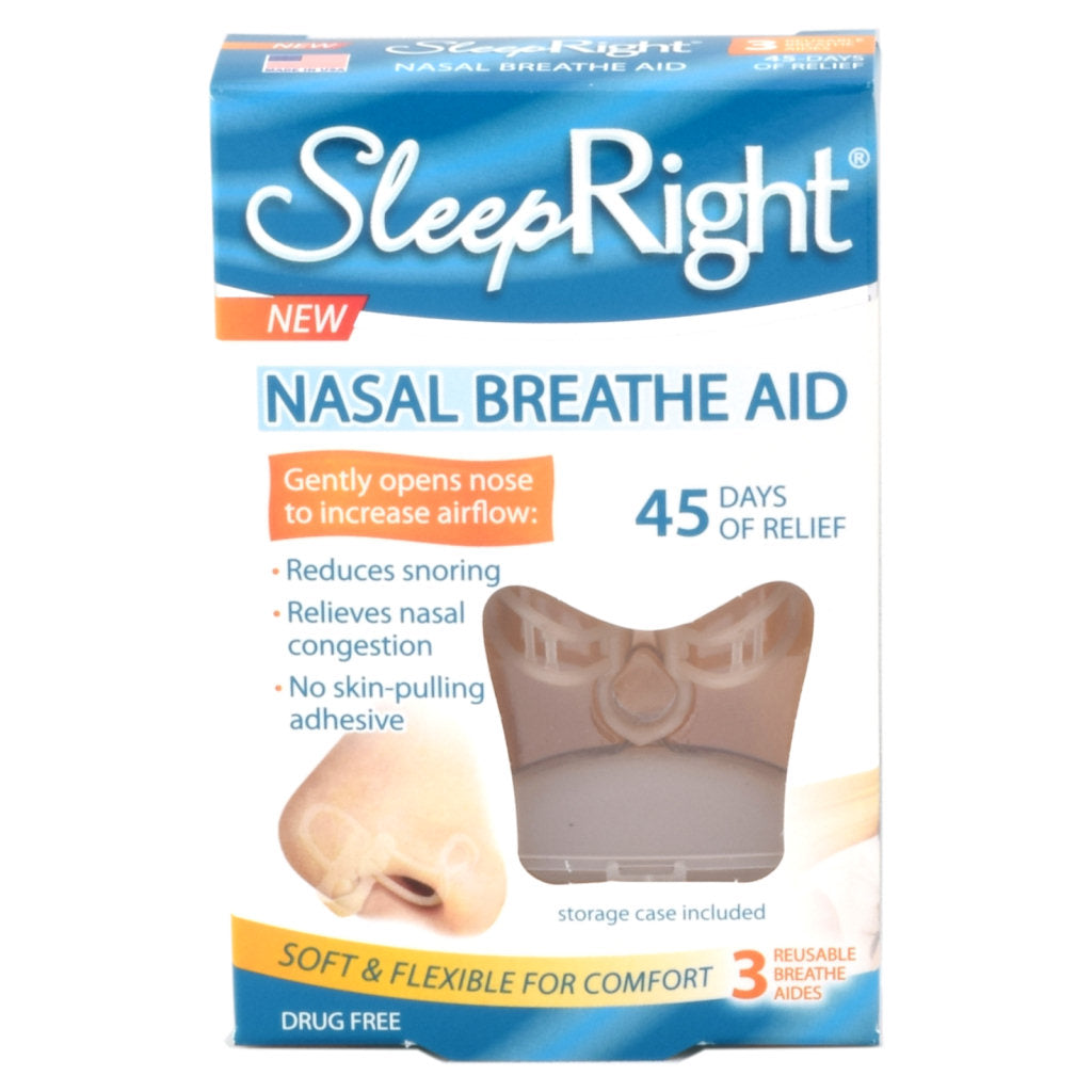 SleepRight Nasal Breathe Aid (3 Pack)