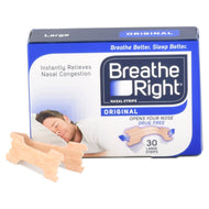 Breathe Right Nasal Strips LARGE (30 Pack)