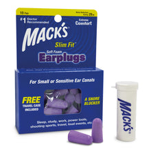 Load image into Gallery viewer, Mack&#39;s Slim Fit Soft Foam Ear Plugs
