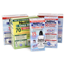 Load image into Gallery viewer, NeilMed Sinus Rinse 120 Refill Sachets
