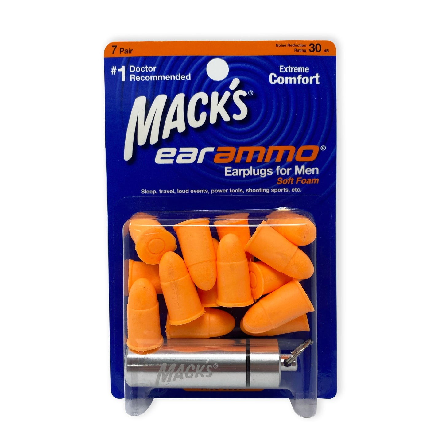 Mack's Ear Ammo Soft Foam Ear Plugs for Men