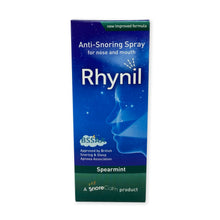 Load image into Gallery viewer, Rhynil Spearmint - Anti-snoring Spray for Nose and Mouth
