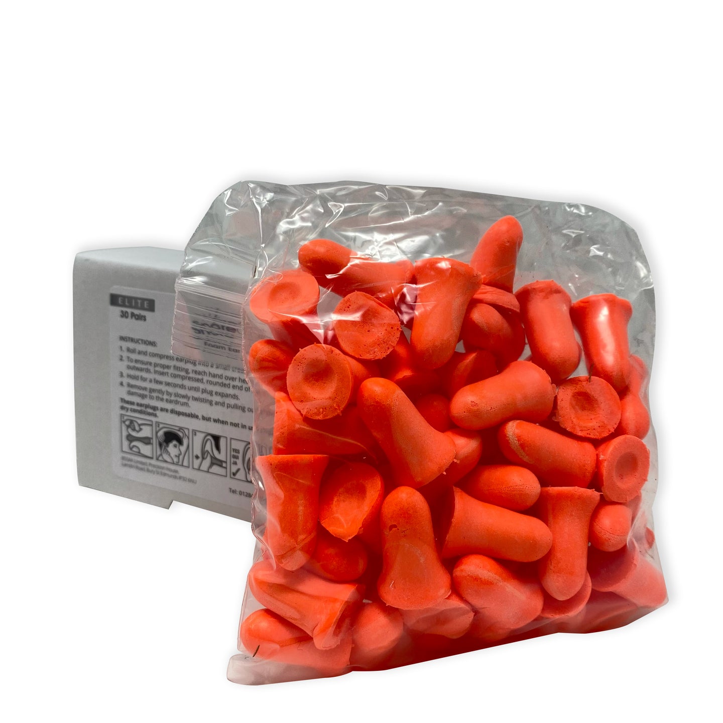 Snore Calm ELITE Foam Ear Plugs (30 Pairs)